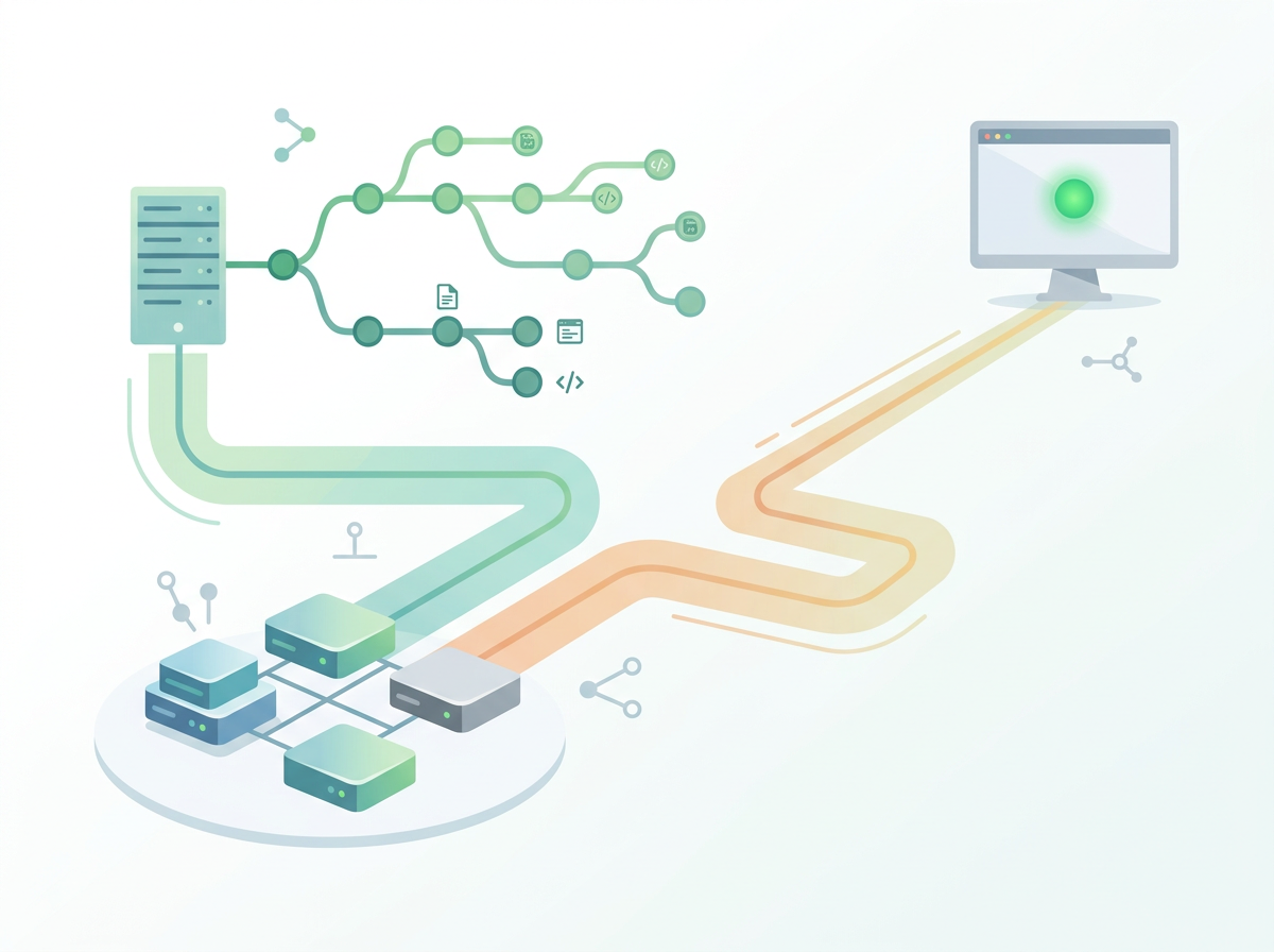 Routers feeding a backup history server and a separate monitor